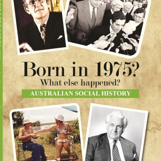Born in 1975 - Australian Social History book